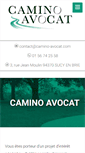 Mobile Screenshot of camino-avocat.com